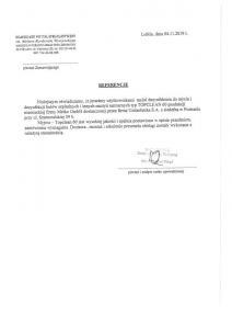 Certyfikat Lubelskie 1